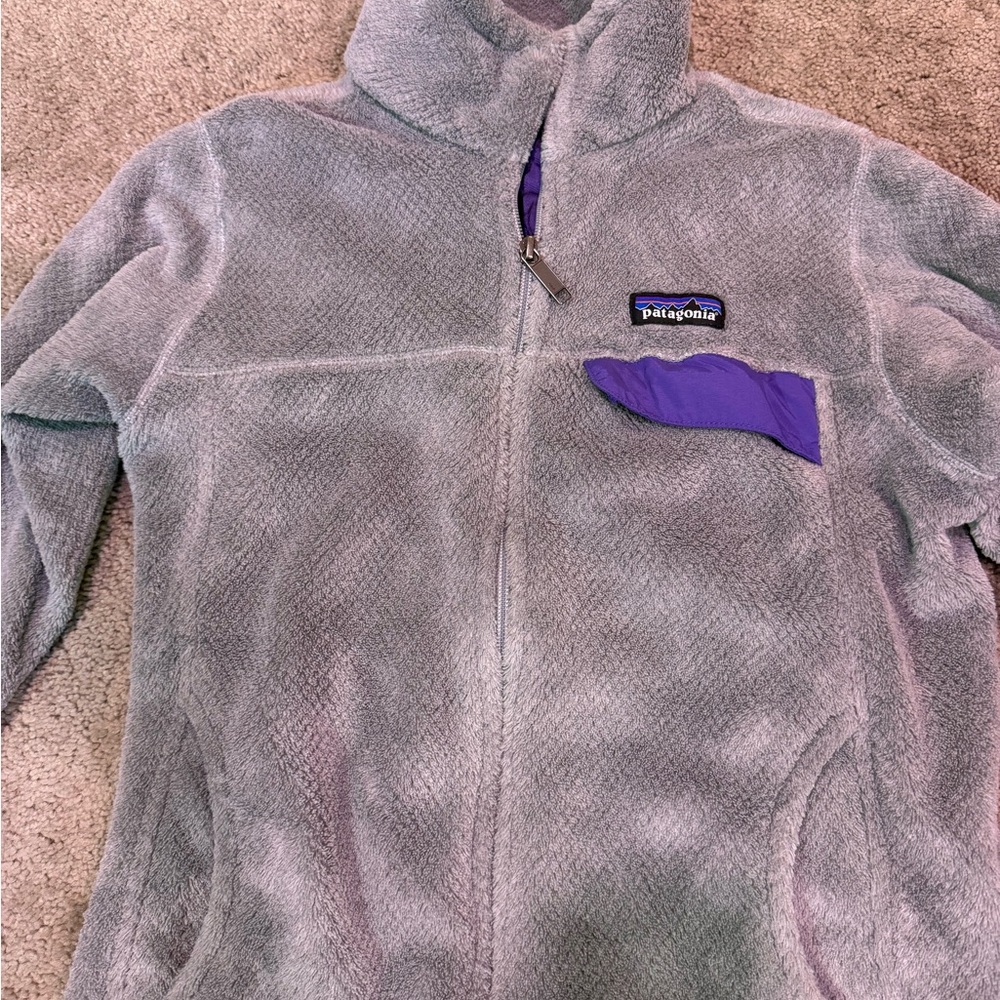 Patagonia Women's Gray Fleece Jacket